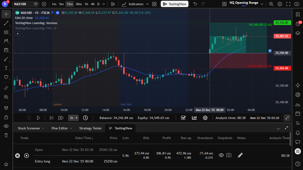 Gap entry fill